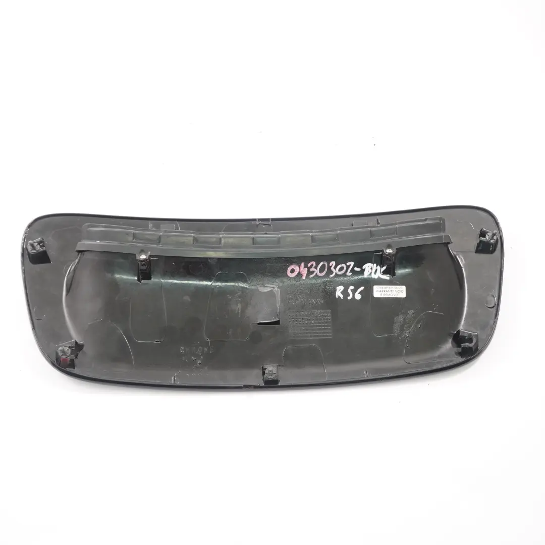 Mini Cooper S R55 R56 R57 Air Inlet Grille Bonnet Hood Scoop Black 2751736 - SKU 0430302-BLK - Part number 0430302