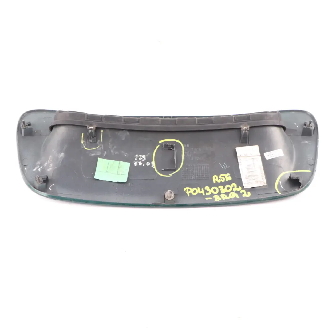 Lufteinlass Frontklappe British Racing Green Grün für BMW Mini Cooper S 2 R55 R56 mit Teilenummer 0430302 BMW Mini Cooper S 2 R55 R56 Lufteinlass Frontklappe British Racing Green Grün - SKU 0430302-BRG2 - Teilenummer 0430302