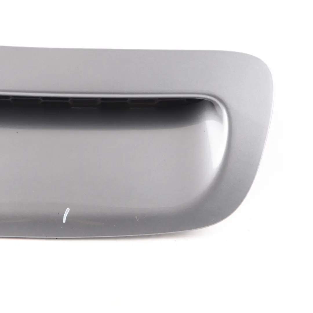 Mini Cooper S R55 R56 R57 Air Inlet Grille Bonnet Hood Scoop Dark Silver - 871 - SKU 0430302-DS2 - Part number 2751736