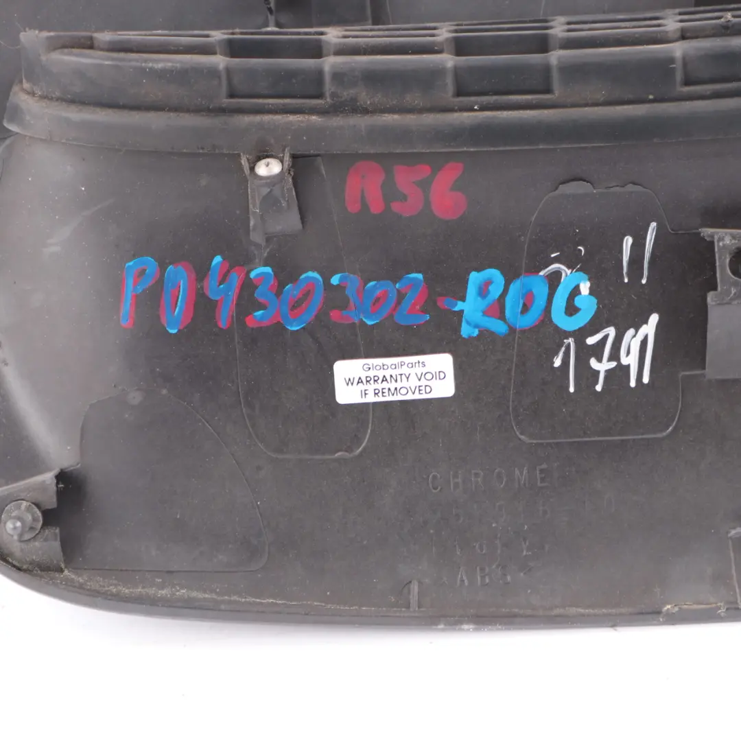 Entree D'Air Rabat Eclipse Gris - B24 pour Mini R55 R56 R57 Cooper S à propos du numéro de pièce 2751736 Mini R55 R56 R57 Cooper S Entree D'Air Rabat Eclipse Gris - B24 - SKU 0430302-ECG1 - Numéro de pièce 2751736