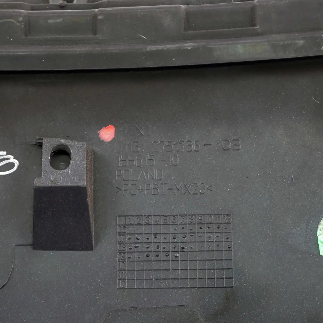 Inlet Grille Bonnet Hood Scoop Midnight Black A94 to Mini Cooper S R55 R56 R57 Air with Part number 0430302 Mini Cooper S R55 R56 R57 Air Inlet Grille Bonnet Hood Scoop Midnight Black A94 - SKU 0430302-MNB - Part number 0430302