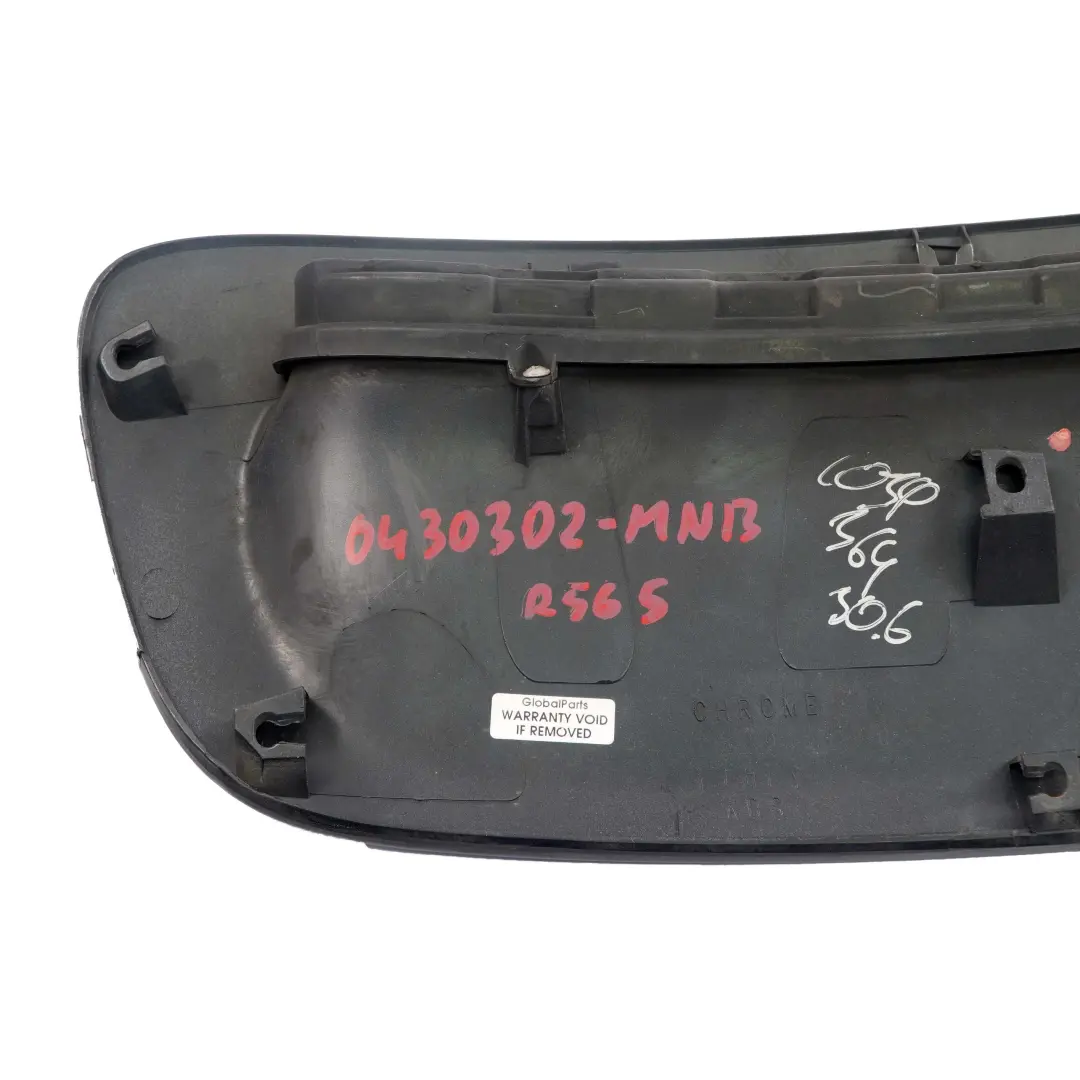 Mini Cooper S R55 R56 R57 Air Inlet Grille Bonnet Hood Scoop Midnight Black A94 - SKU 0430302-MNB - Part number 0430302