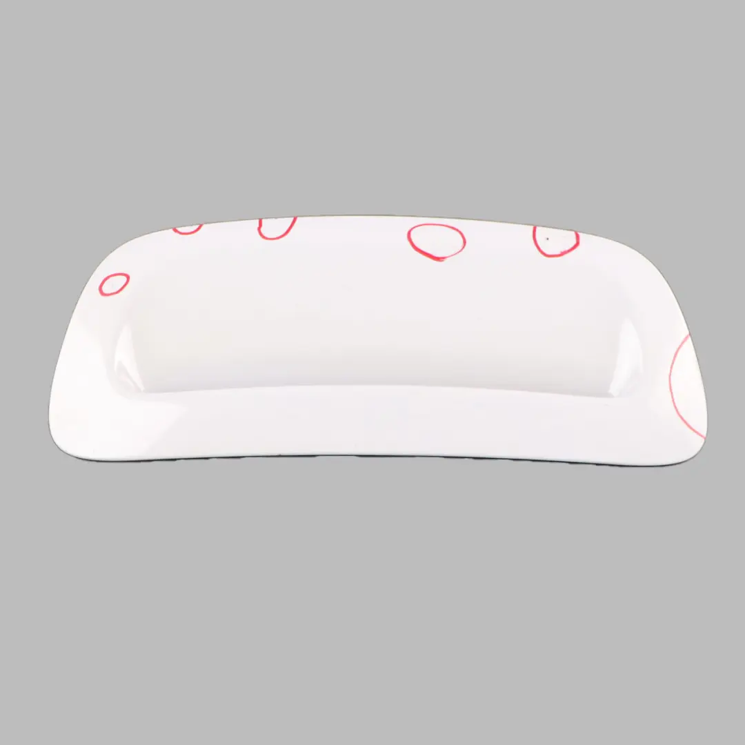 BMW Mini Cooper R55 R56 R57 Air Inlet Grille Bonnet Hood White - SKU 0430302-WHI - Part number 2751736