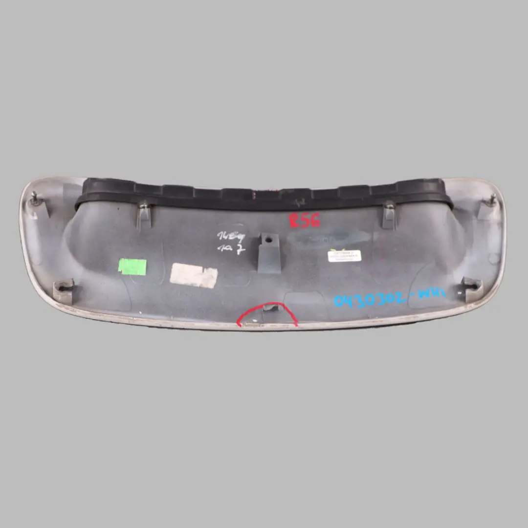 Inlet Grille Bonnet Hood White to BMW Mini Cooper R55 R56 R57 Air with Part number 2751736 BMW Mini Cooper R55 R56 R57 Air Inlet Grille Bonnet Hood White - SKU 0430302-WHI - Part number 2751736