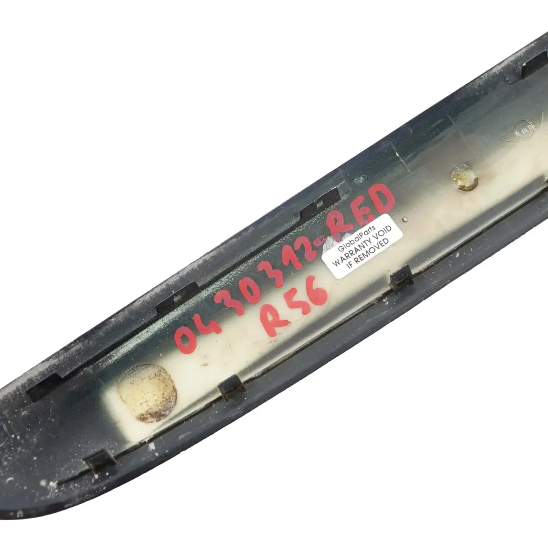 Mini R56 Osłona Listwa Klamki Czerwona 40501452 - SKU 0430312-RED - Numer Części 0430312
