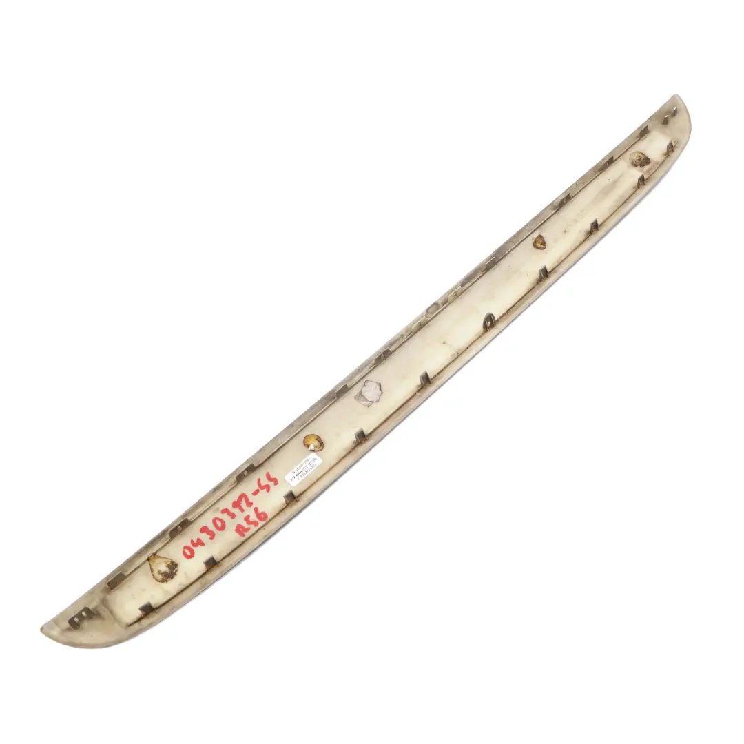 Mini R56 Coperchio Bagagliaio Pannello Copertura Sparkling Silver A60 40501452 - SKU 0430312-SS1 - Numero di parte 0430312