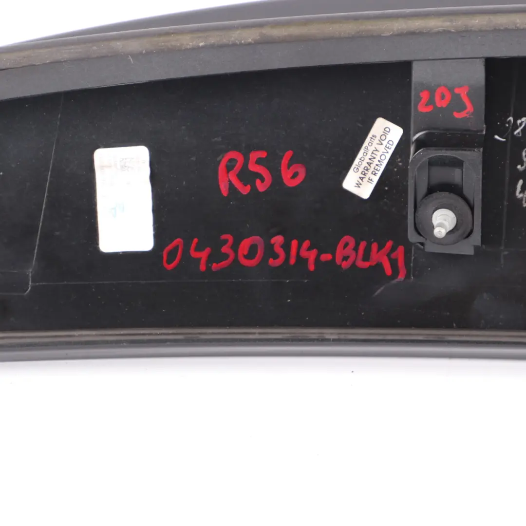 Mini Cooper One R56 Spoiler Arriere Noir 7148913 - SKU 0430314-BLK1 - Numéro de pièce 0430314