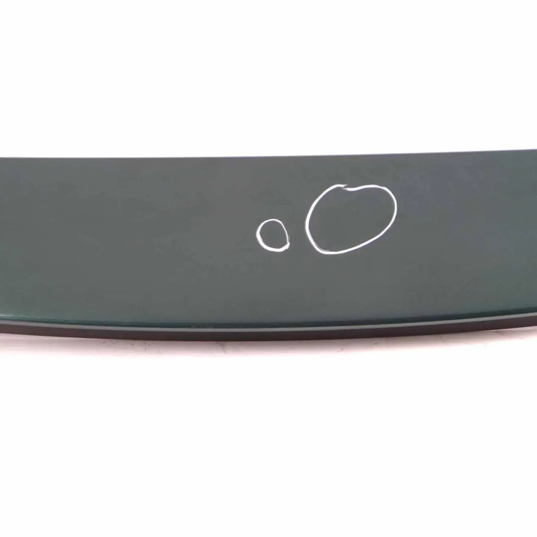 Spoiler Tailgate Cover British Racing Green - A67 7148913 to Mini R56 Rear with Part number 0430314 Mini R56 Rear Spoiler Tailgate Cover British Racing Green - A67 7148913 - SKU 0430314-BRG2 - Part number 0430314