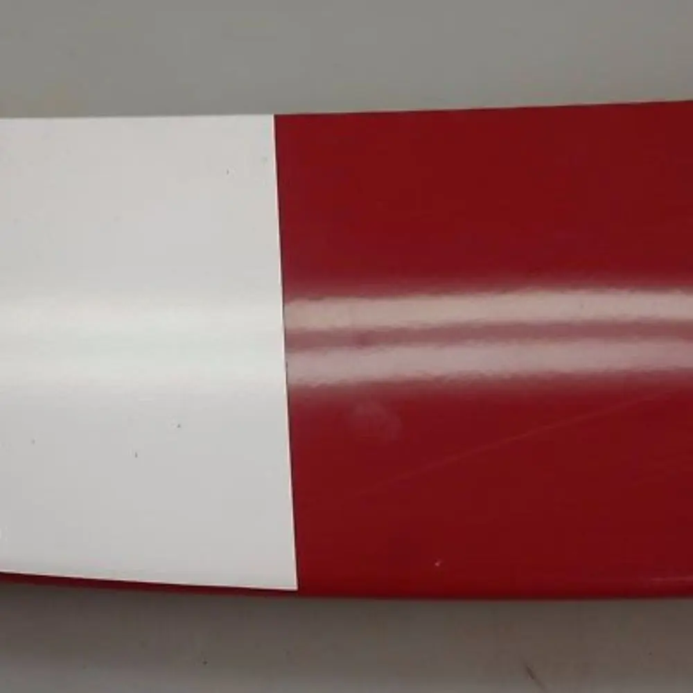 BMW MINI Cooper One R56 Rear Spoiler Chili Red 0 with Union Jack Decals - SKU 0430314-CHRED/UK - Part number 430314