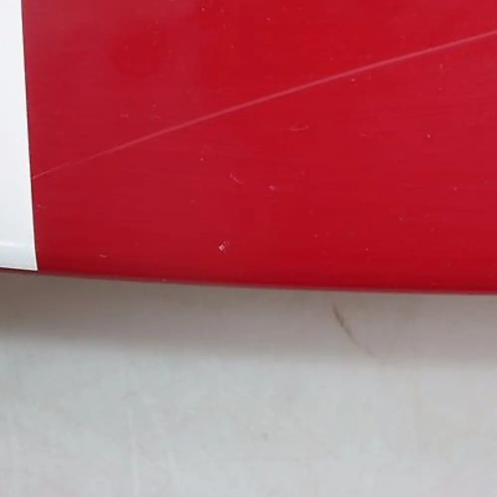 BMW MINI Cooper One R56 Rear Spoiler Chili Red 0 with Union Jack Decals - SKU 0430314-CHRED/UK - Part number 430314