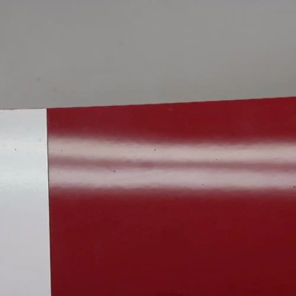 BMW MINI Cooper One R56 Rear Spoiler Chili Red 0 with Union Jack Decals - SKU 0430314-CHRED/UK - Part number 430314