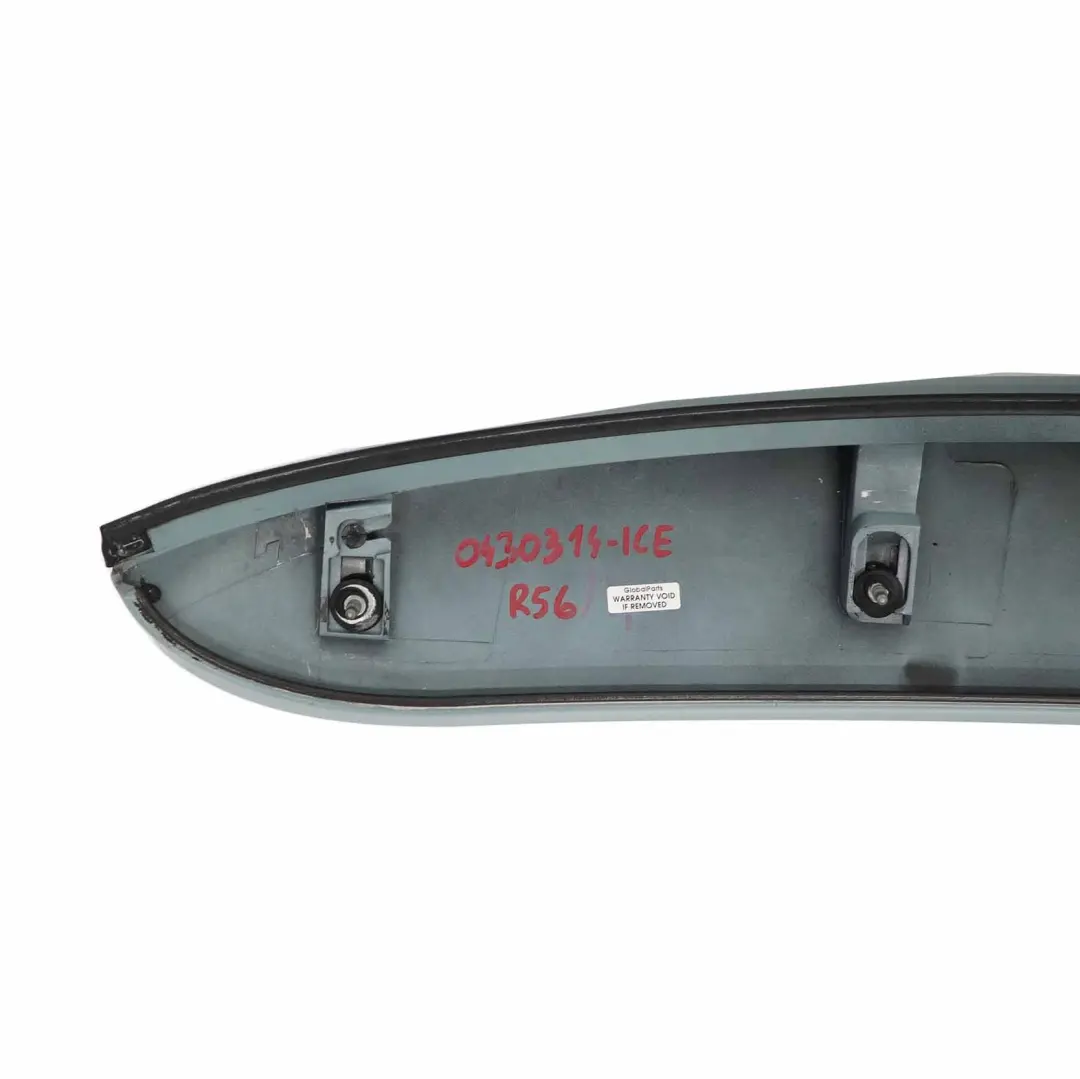 Spoiler Posteriore Ice Blue - B28 7148913 per Mini Cooper One R56 con numero di parte 0430314 Mini Cooper One R56 Spoiler Posteriore Ice Blue - B28 7148913 - SKU 0430314-ICE - Numero di parte 0430314