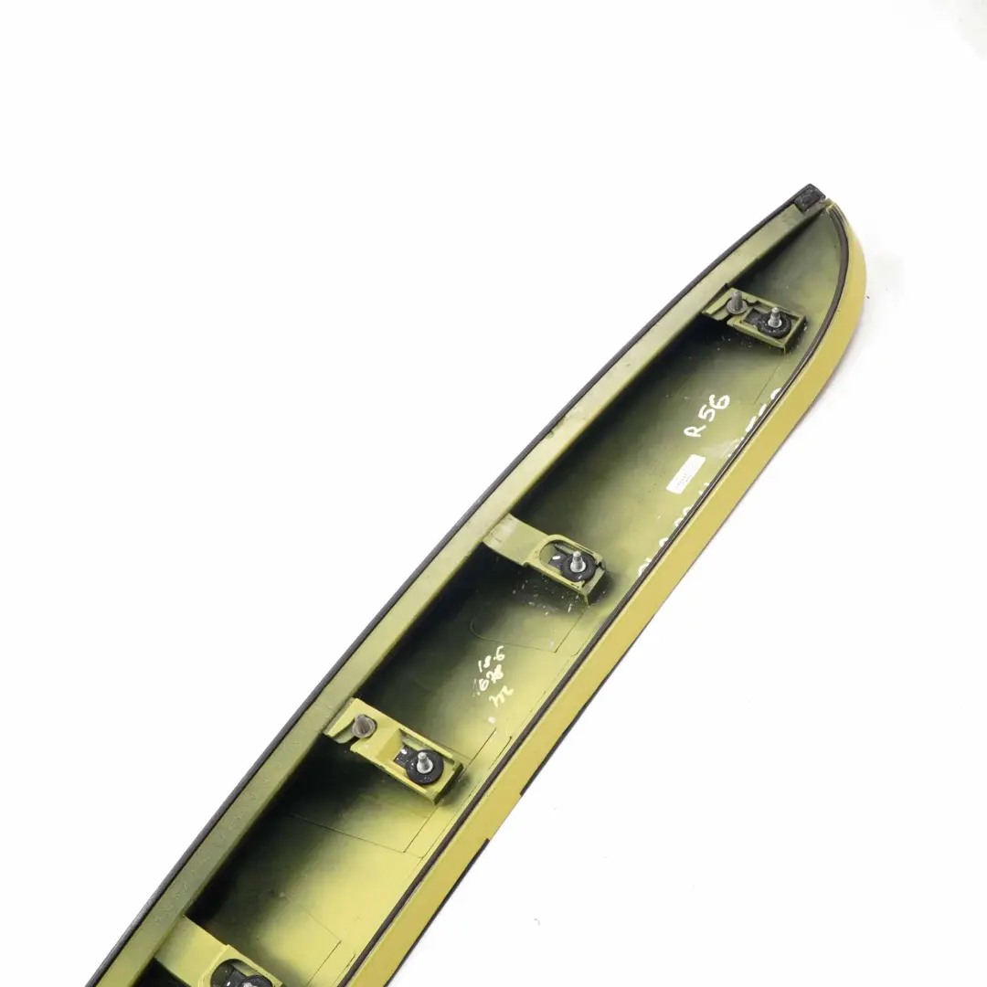 Aleron Trasero Panel Recubrimiento Tapa Intercambio Amarillo A95 para Mini R56 con número de pieza 0430314 Mini R56 Aleron Trasero Panel Recubrimiento Tapa Intercambio Amarillo A95 - SKU 0430314-INTER - Número de pieza 0430314