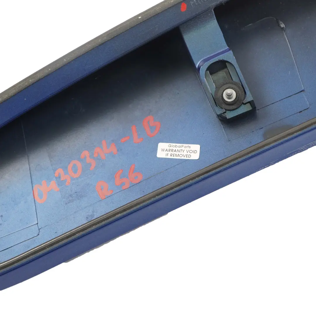 Mini Cooper One R56 Heck Spoiler Beleuchtung Blau Metallic - A63 - SKU 0430314-LB - Teilenummer 0430314