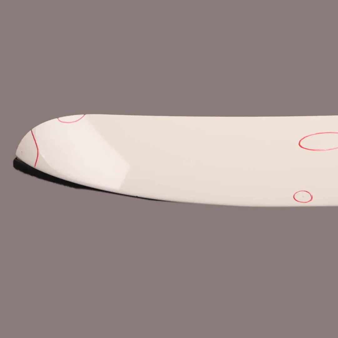 Mini R56 Rear Spoiler Panel Trim Cover Pepper White 850 7148913 - SKU 0430314-PW3 - Part number 0430314