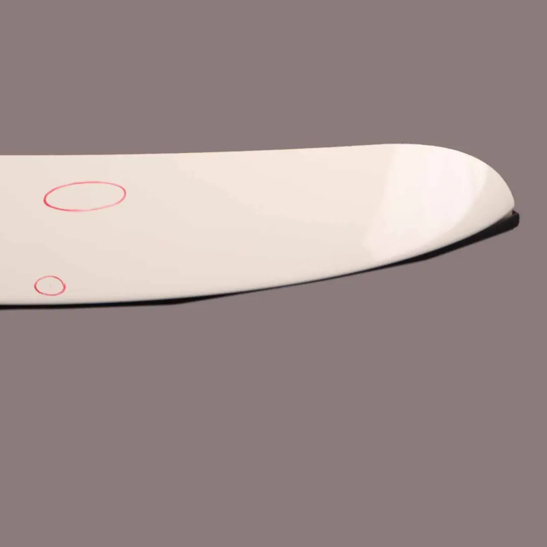Mini R56 Rear Spoiler Panel Trim Cover Pepper White 850 7148913 - SKU 0430314-PW3 - Part number 0430314