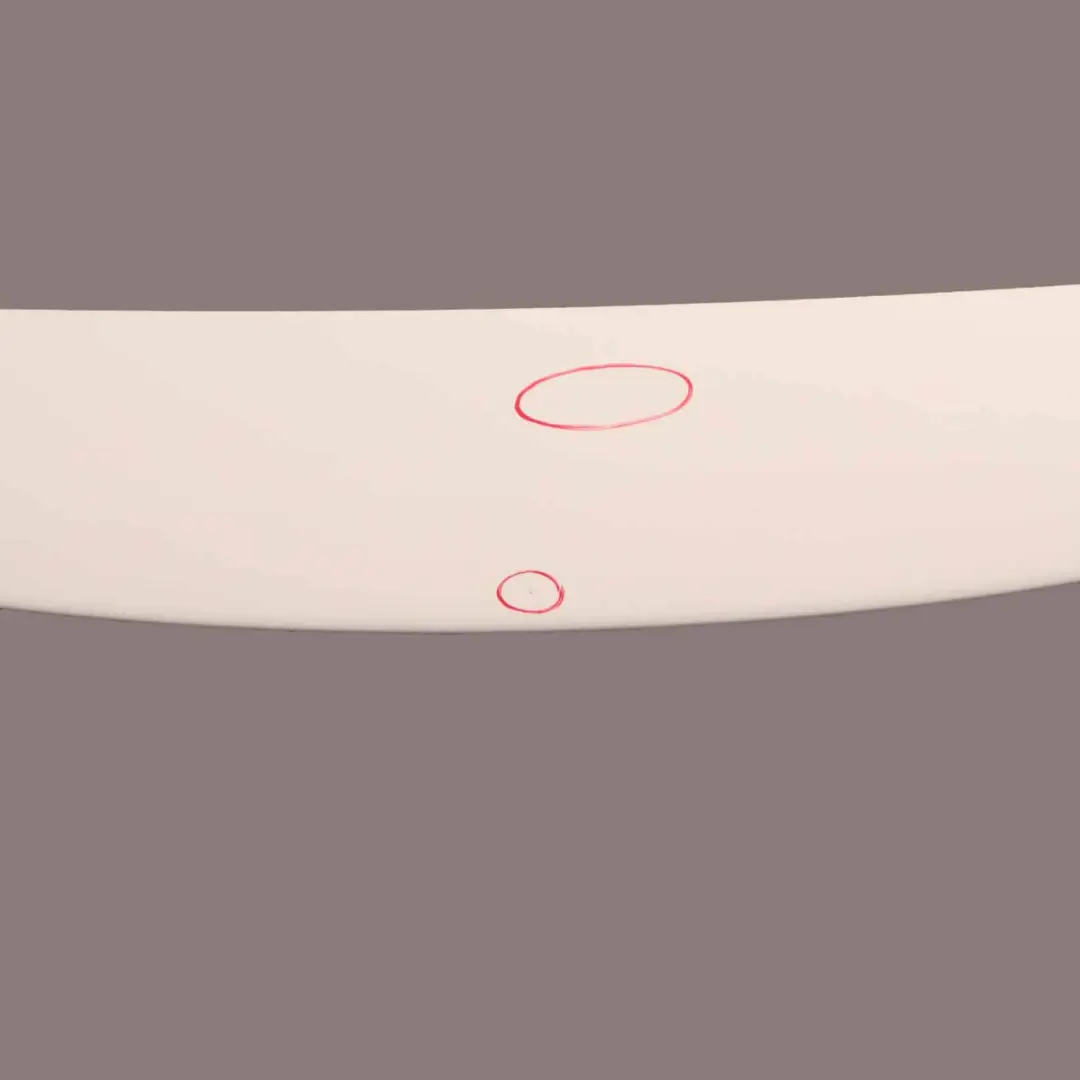 Mini R56 Rear Spoiler Panel Trim Cover Pepper White 850 7148913 - SKU 0430314-PW3 - Part number 0430314