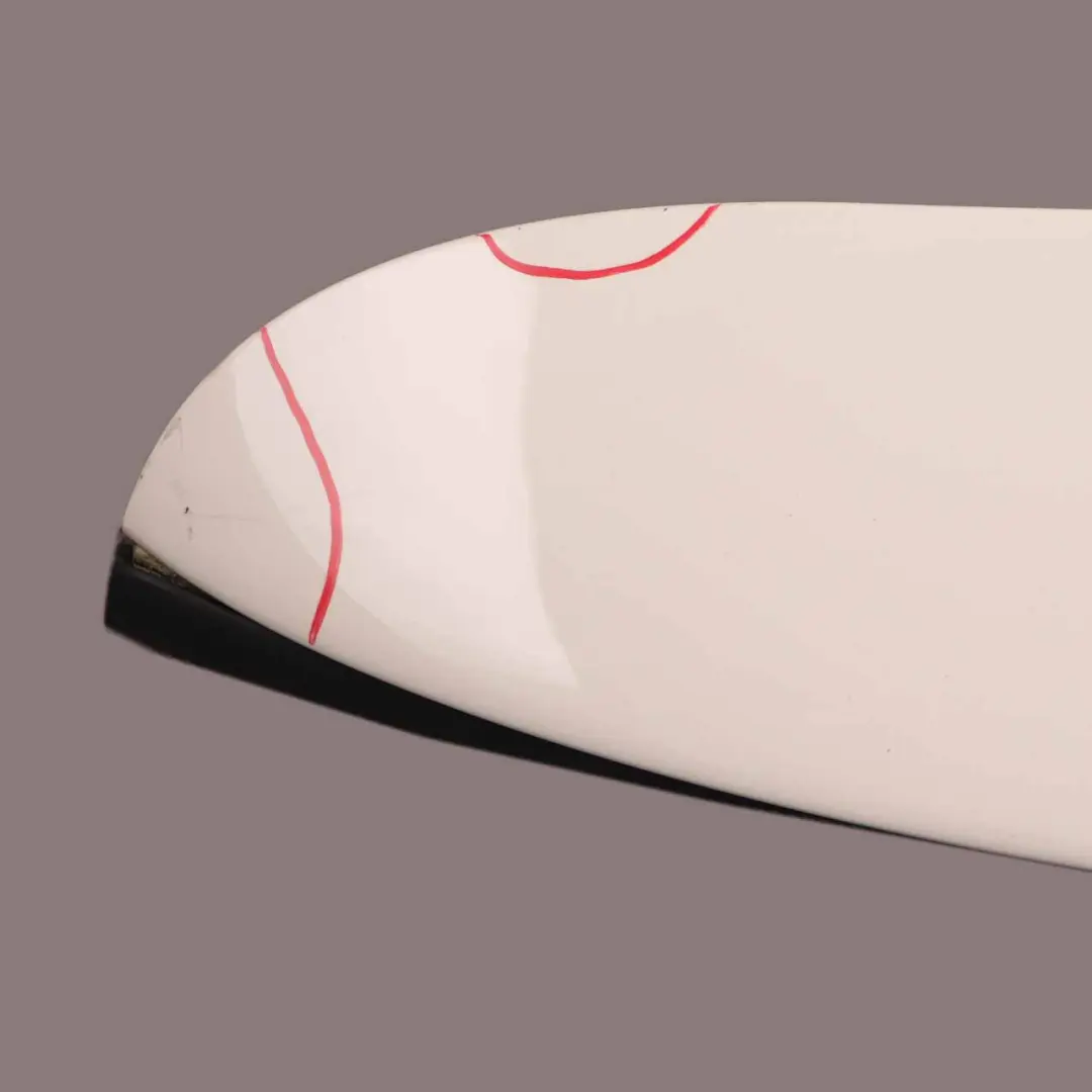 Mini R56 Rear Spoiler Panel Trim Cover Pepper White 850 7148913 - SKU 0430314-PW3 - Part number 0430314