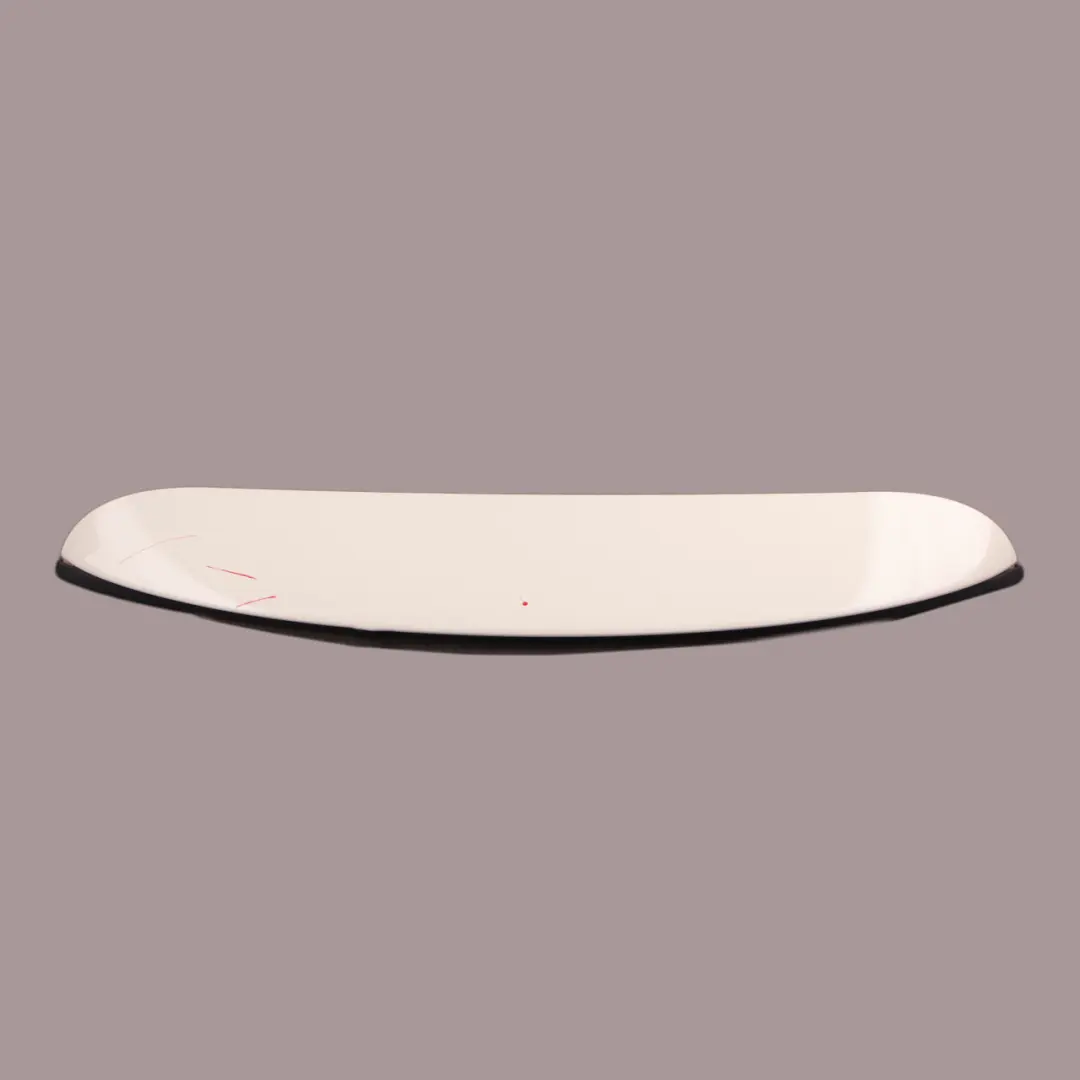  *MINI Cooper One R56 Heckspoiler Heckklappe Pepper White Weiss 7148913 - SKU 0430314-PW4 - Teilenummer 0430314