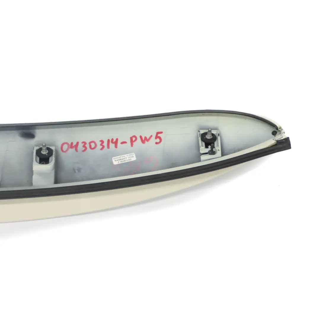 Spoiler Boot Trunk Lid Panel Pepper White 850 7148913 Mini Cooper One R56 Rear - SKU 0430314-PW5 - Part number 0430314