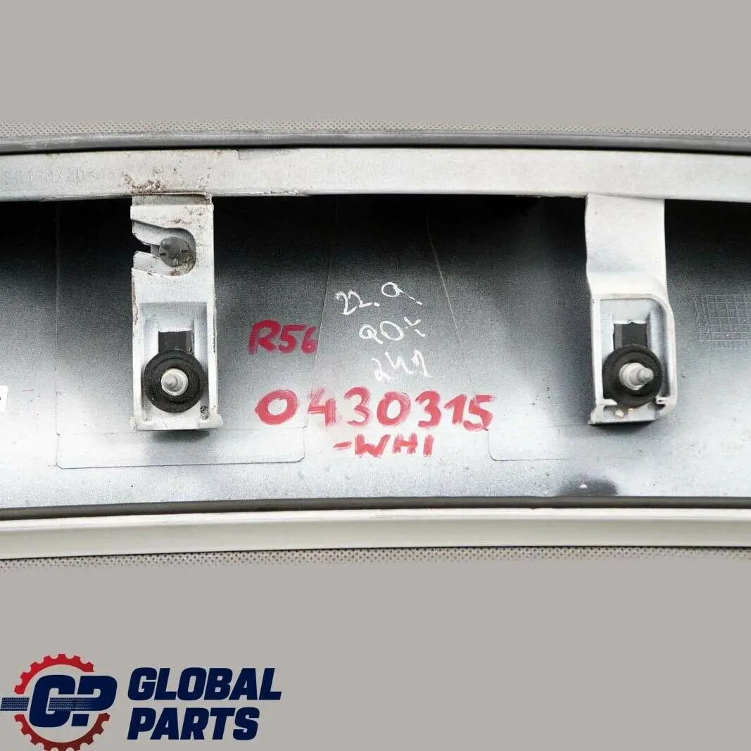 Mini Cooper One R56 Spoiler trasero Blanco 0 7148850 - SKU 0430315-WHI - Número de pieza 430315