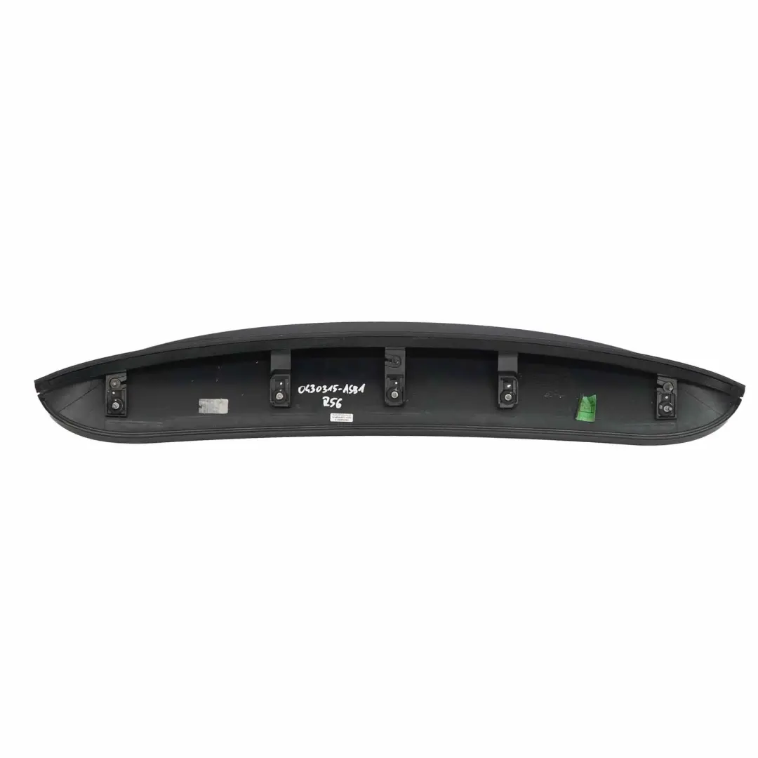 Mini Cooper One 1 R56 Spoiler Peinture Astro Noir Metallique A25 7148850 - SKU 0430315-ASB1 - Numéro de pièce 0430315