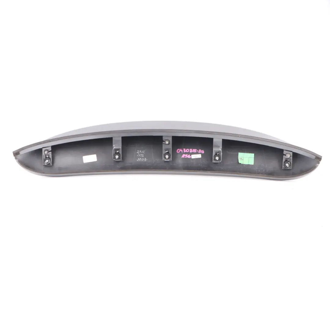 Mini R56 Rear Spoiler Panel Rear Boot Trunk Lid Tailgate 7148850 Dark Silver 871 - SKU 0430315-DS - Part number 0430315