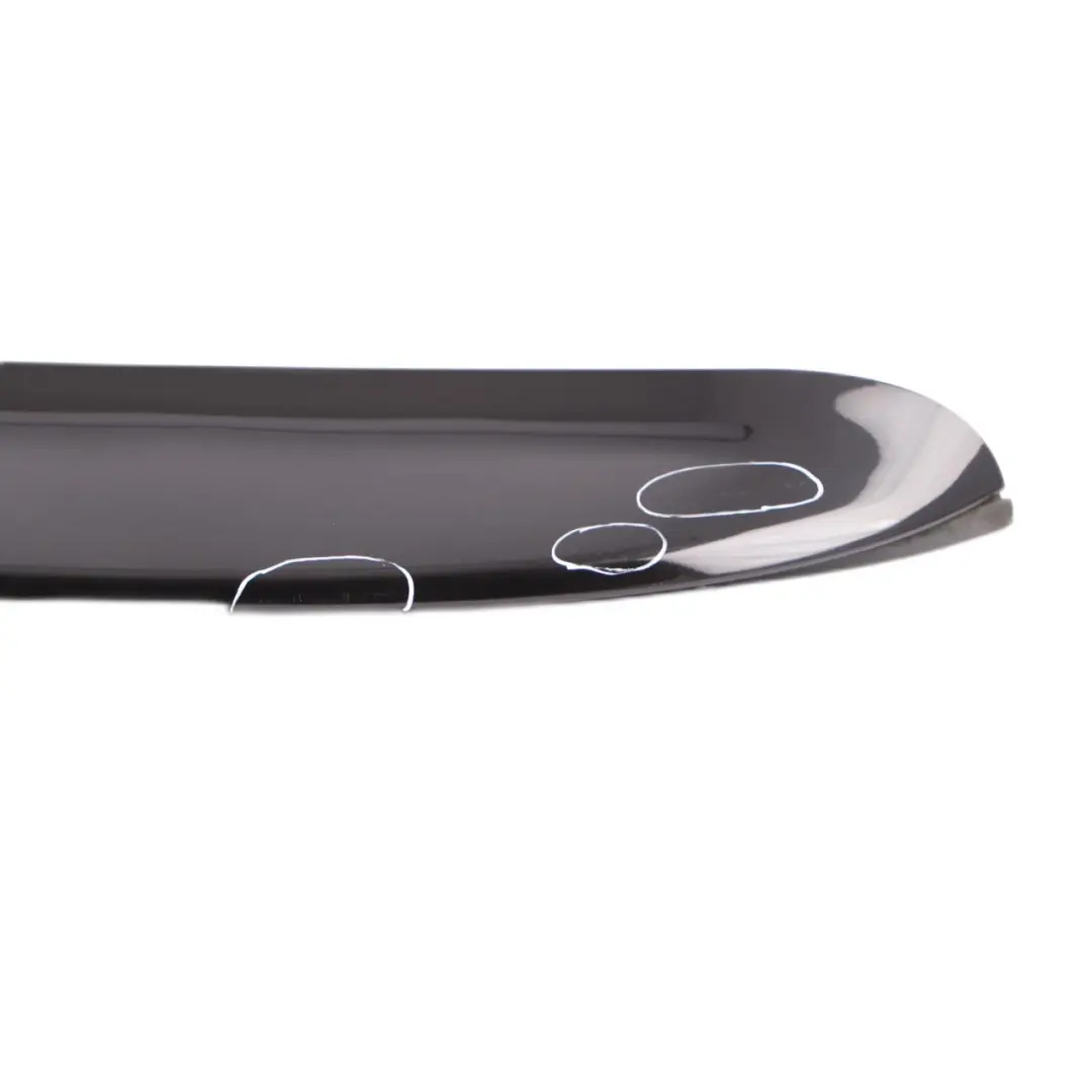 Trunk lid Tailgate Spoiler Midnight Black - A94 7148850 to Mini Cooper One R56 Rear with Part number 0430315 Mini Cooper One R56 Rear Trunk lid Tailgate Spoiler Midnight Black - A94 7148850 - SKU 0430315-MNB - Part number 0430315
