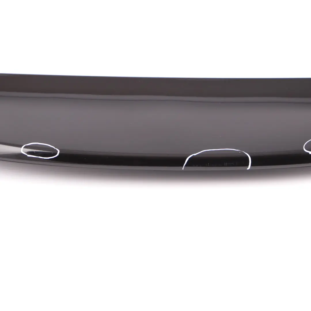 Trunk lid Tailgate Spoiler Midnight Black - A94 7148850 to Mini Cooper One R56 Rear with Part number 0430315 Mini Cooper One R56 Rear Trunk lid Tailgate Spoiler Midnight Black - A94 7148850 - SKU 0430315-MNB - Part number 0430315