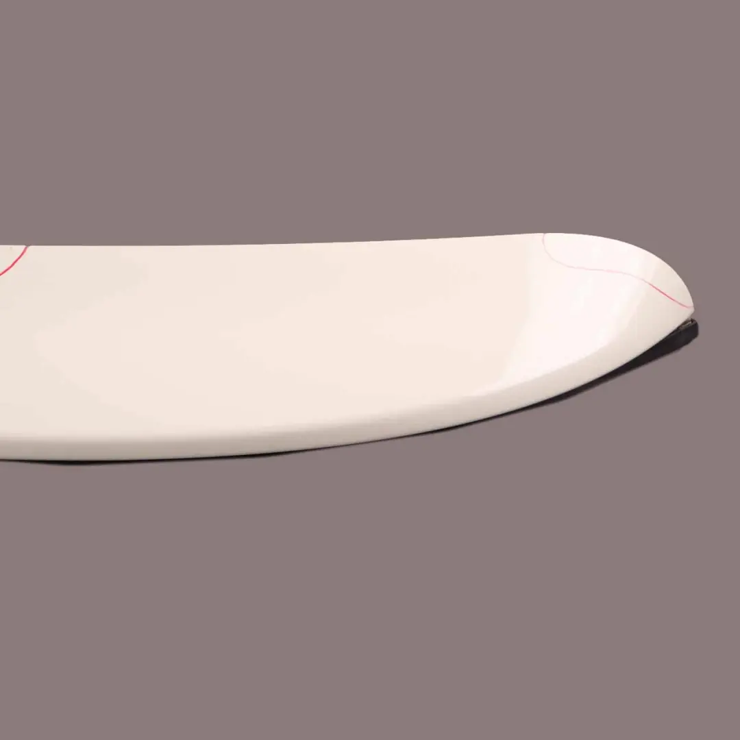 Spoiler MINI Cooper One R56 Trunk Pepper White 850 7148850 to Rear with Part number 0430315 Rear Spoiler MINI Cooper One R56 Trunk Pepper White 850 7148850 - SKU 0430315-PW1 - Part number 0430315