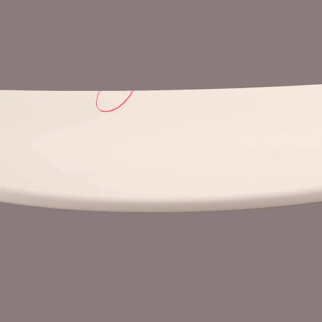 Spoiler MINI Cooper One R56 Trunk Pepper White 850 7148850 to Rear with Part number 0430315 Rear Spoiler MINI Cooper One R56 Trunk Pepper White 850 7148850 - SKU 0430315-PW1 - Part number 0430315