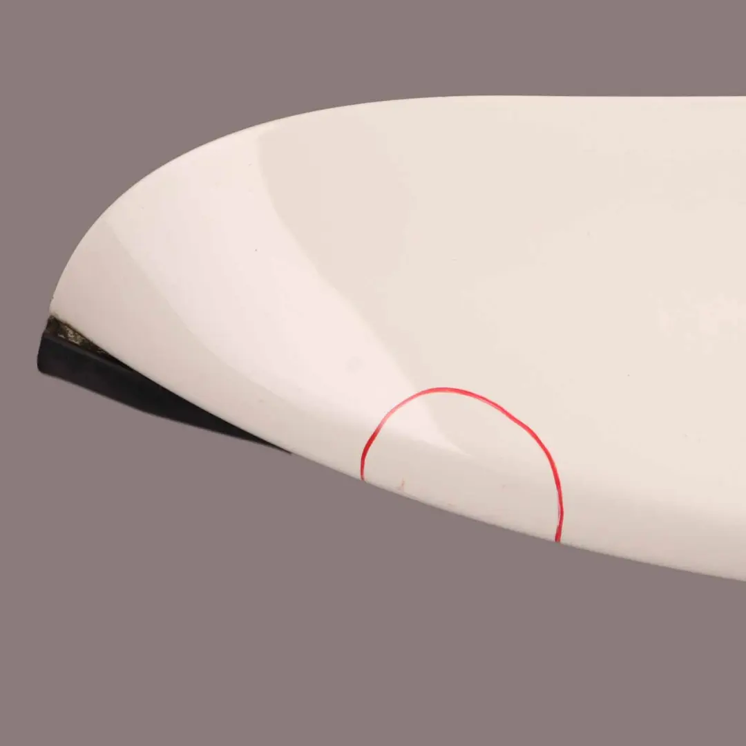 Spoiler MINI Cooper One R56 Trunk Pepper White 850 7148850 to Rear with Part number 0430315 Rear Spoiler MINI Cooper One R56 Trunk Pepper White 850 7148850 - SKU 0430315-PW1 - Part number 0430315