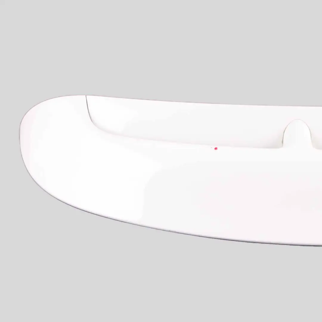 Mini Cooper S R56 Rear Spoiler Tailgate Boot Trunk Lid Trim White - SKU 0430316-WHI - Part number 0430316