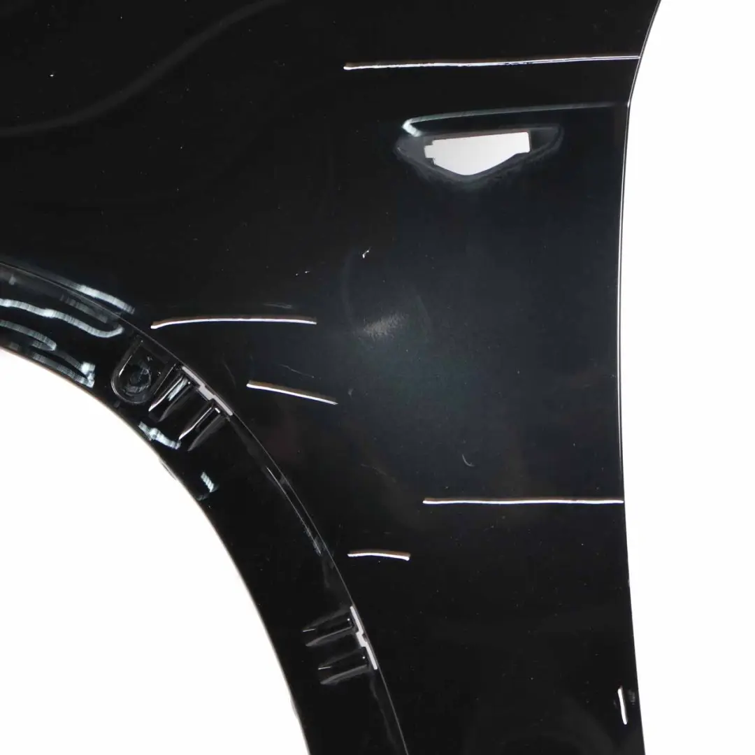 Side Wing Panel BMW X5 E70 LCI Front Left N/S Fender Black Sapphire Metallic 475 - SKU 7222995-BS - Part number 7222995