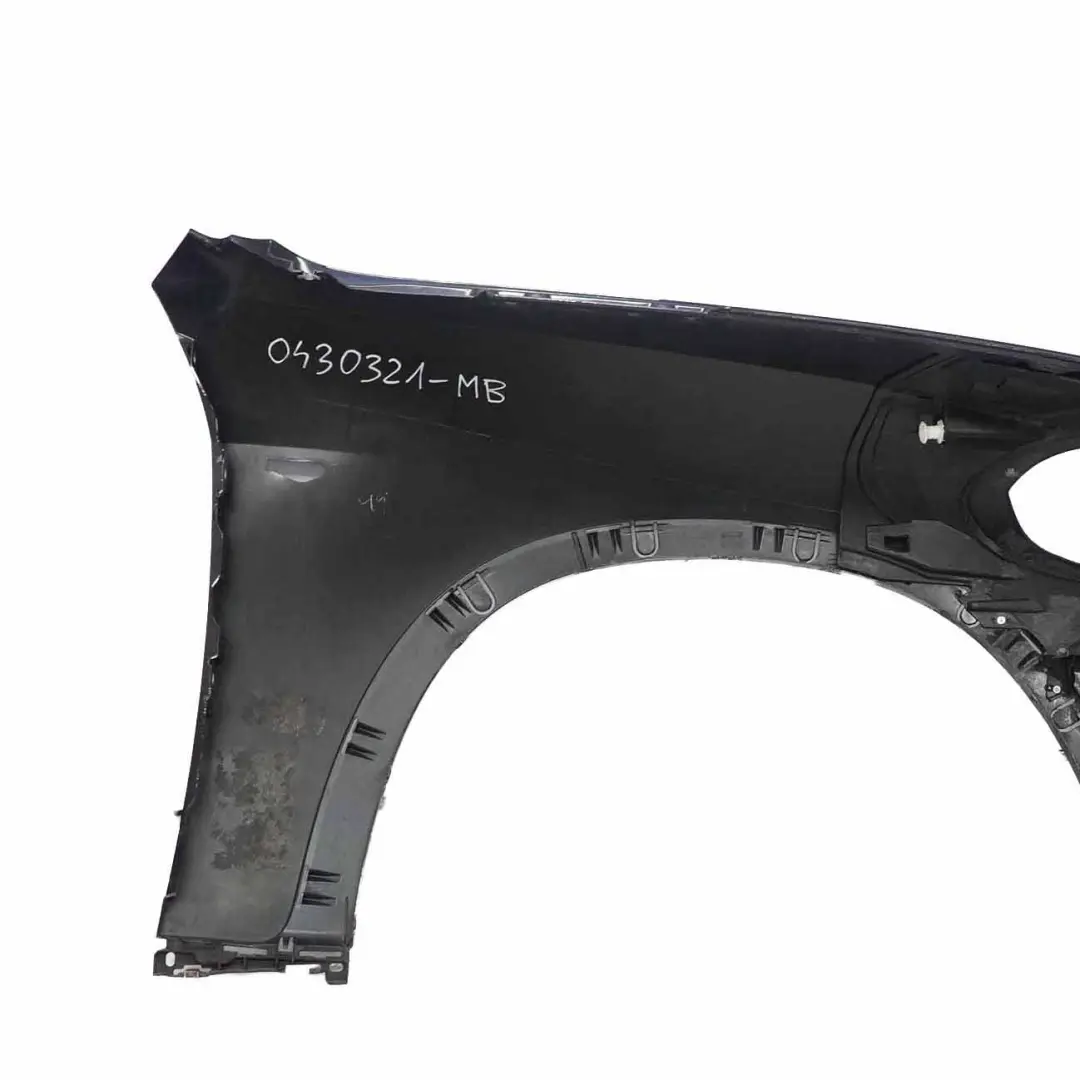 BMW X5 E70 Błotnik Lewy Przedni Monacoblau - A35 - SKU 0430321-MB - Numer Części 0430321