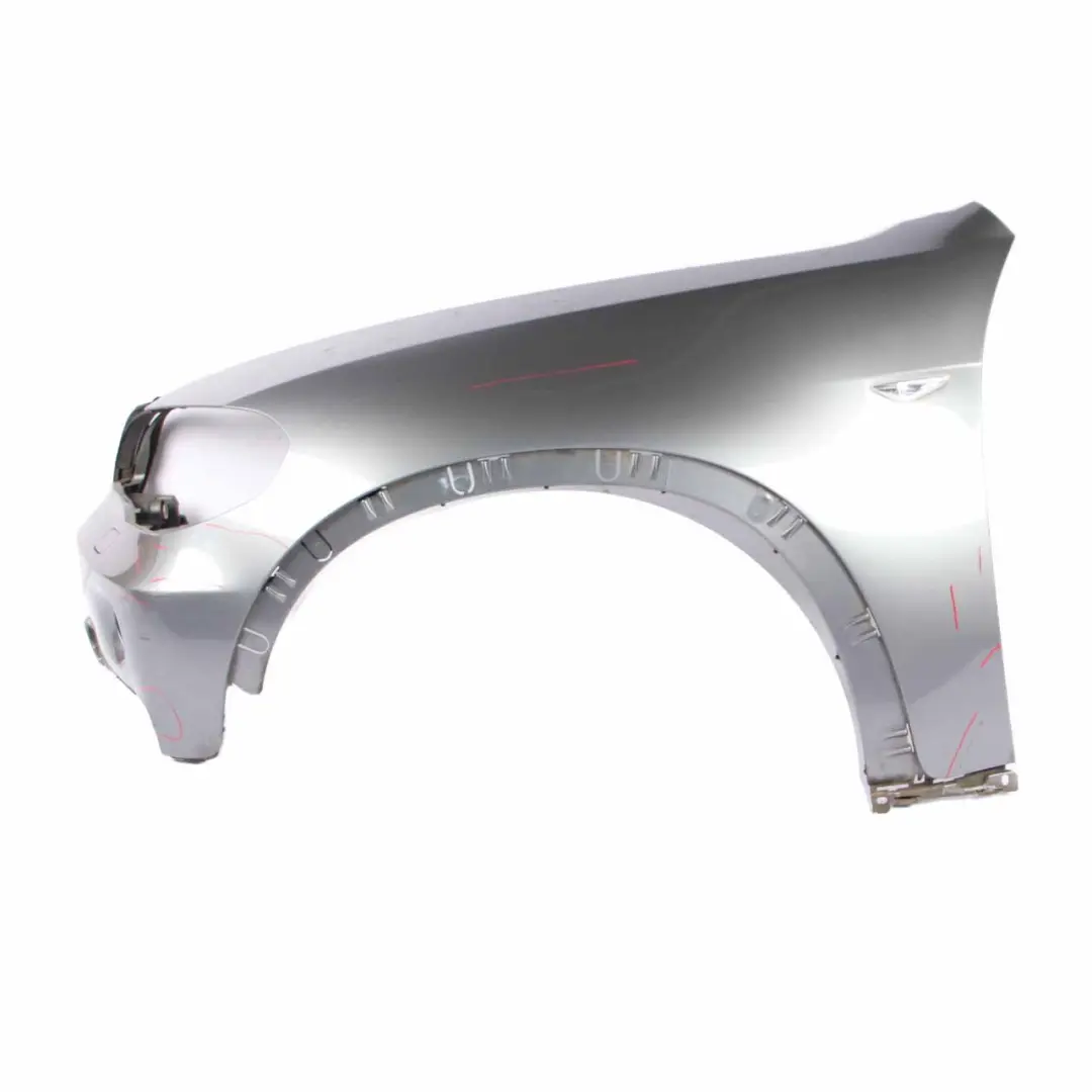 Side Wing Panel BMW X5 E70 Front Left N/S Fender Spacegrau Grey Metallic - A52 to with Part number 0430321 Side Wing Panel BMW X5 E70 Front Left N/S Fender Spacegrau Grey Metallic - A52 - SKU 0430321-SCG1 - Part number 0430321