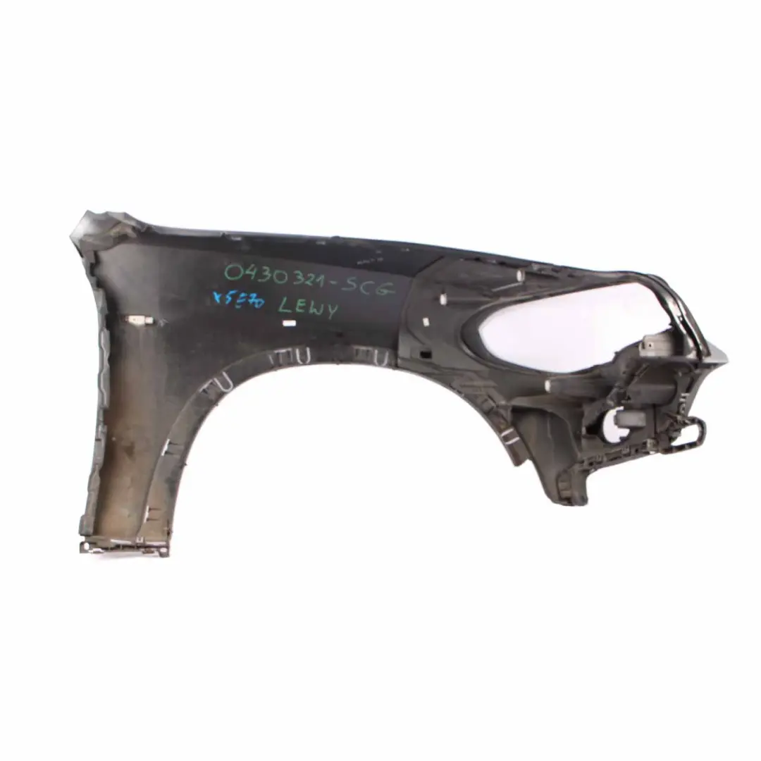 Side Wing Panel BMW X5 E70 Front Left N/S Fender Spacegrau Grey Metallic - A52 to with Part number 0430321 Side Wing Panel BMW X5 E70 Front Left N/S Fender Spacegrau Grey Metallic - A52 - SKU 0430321-SCG1 - Part number 0430321