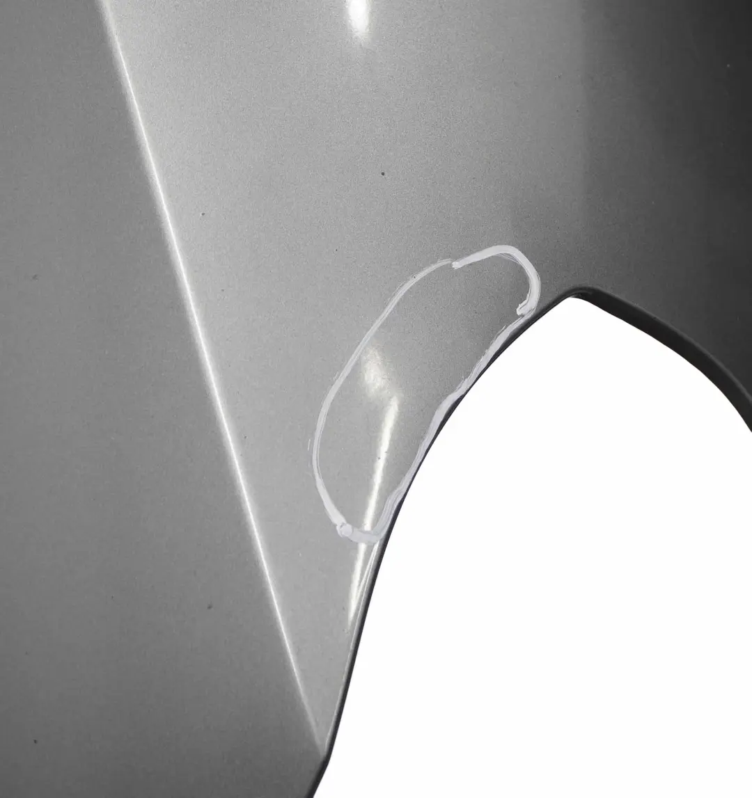  Side Wing Panel BMW X5 E70 Front Left N/S Fender Spacegrau Grey Metallic - A52 - SKU 0430321-SCG - Part number 0430321