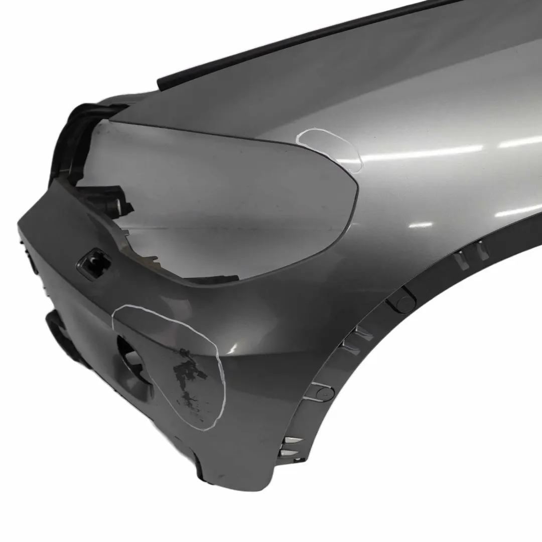  Side Wing Panel BMW X5 E70 Front Left N/S Fender Spacegrau Grey Metallic - A52 - SKU 0430321-SCG - Part number 0430321