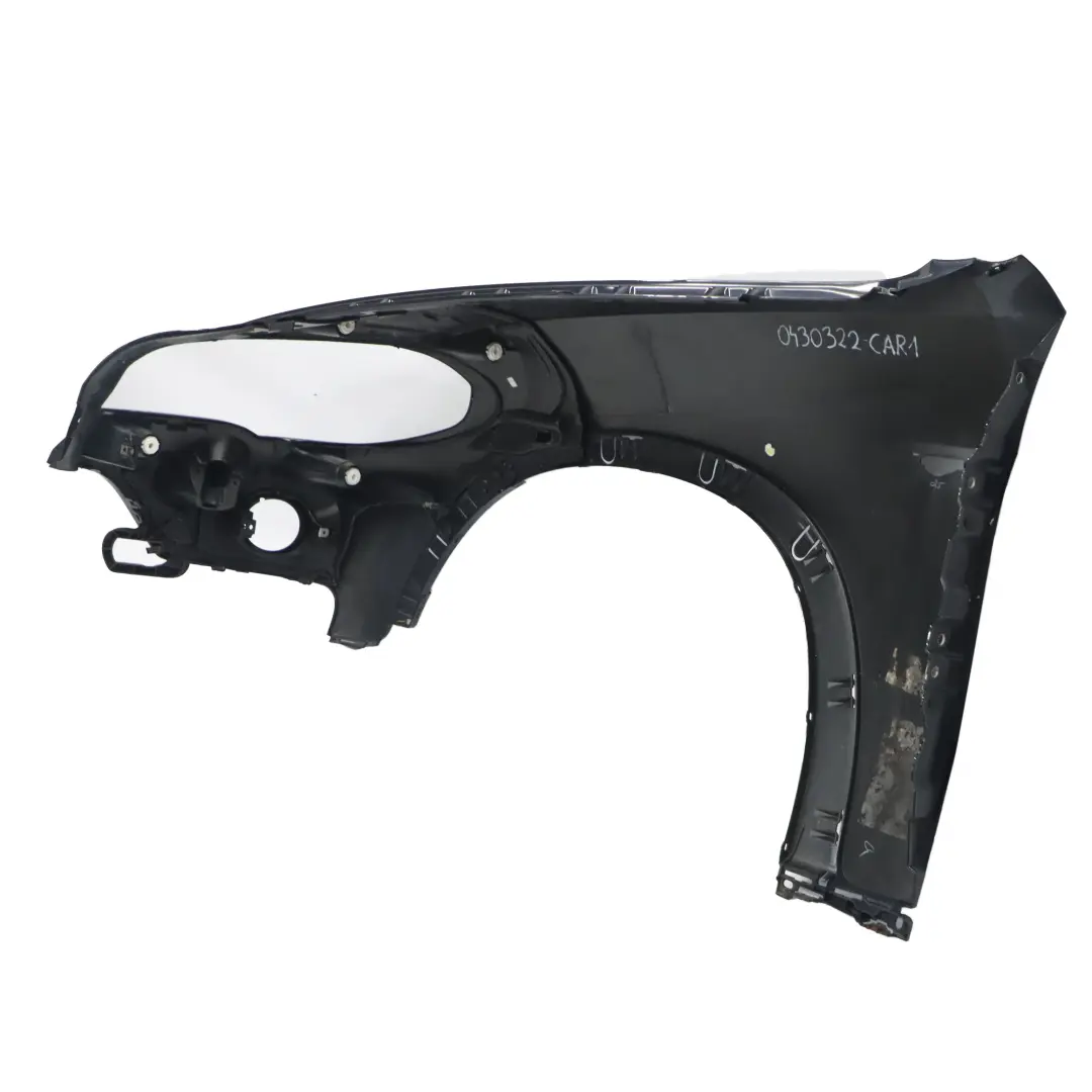  Side Wing Panel BMW X5 E70 Front Right O/S Fender Carbonschwarz Black - 416 - SKU 0430322-CAR1 - Part number 0430322