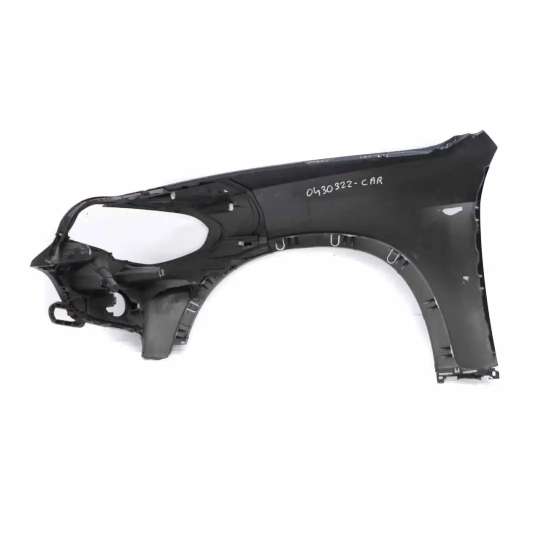  Side Wing Panel BMW X5 E70 Front Right O/S Fender Carbonschwarz Black - 416 - SKU 0430322-CAR - Part number 0430322