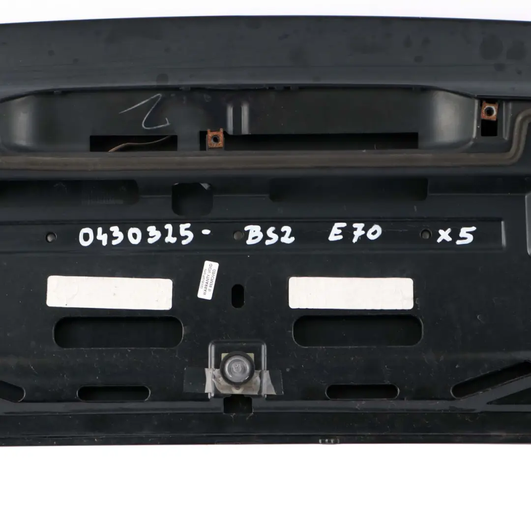 Heckspoiler Oberschale Heckklapp Black Sapphire Schwarz für BMW X5 E70 2 mit Teilenummer 0430325 BMW X5 E70 2 Heckspoiler Oberschale Heckklapp Black Sapphire Schwarz - SKU 0430325-BS2 - Teilenummer 0430325