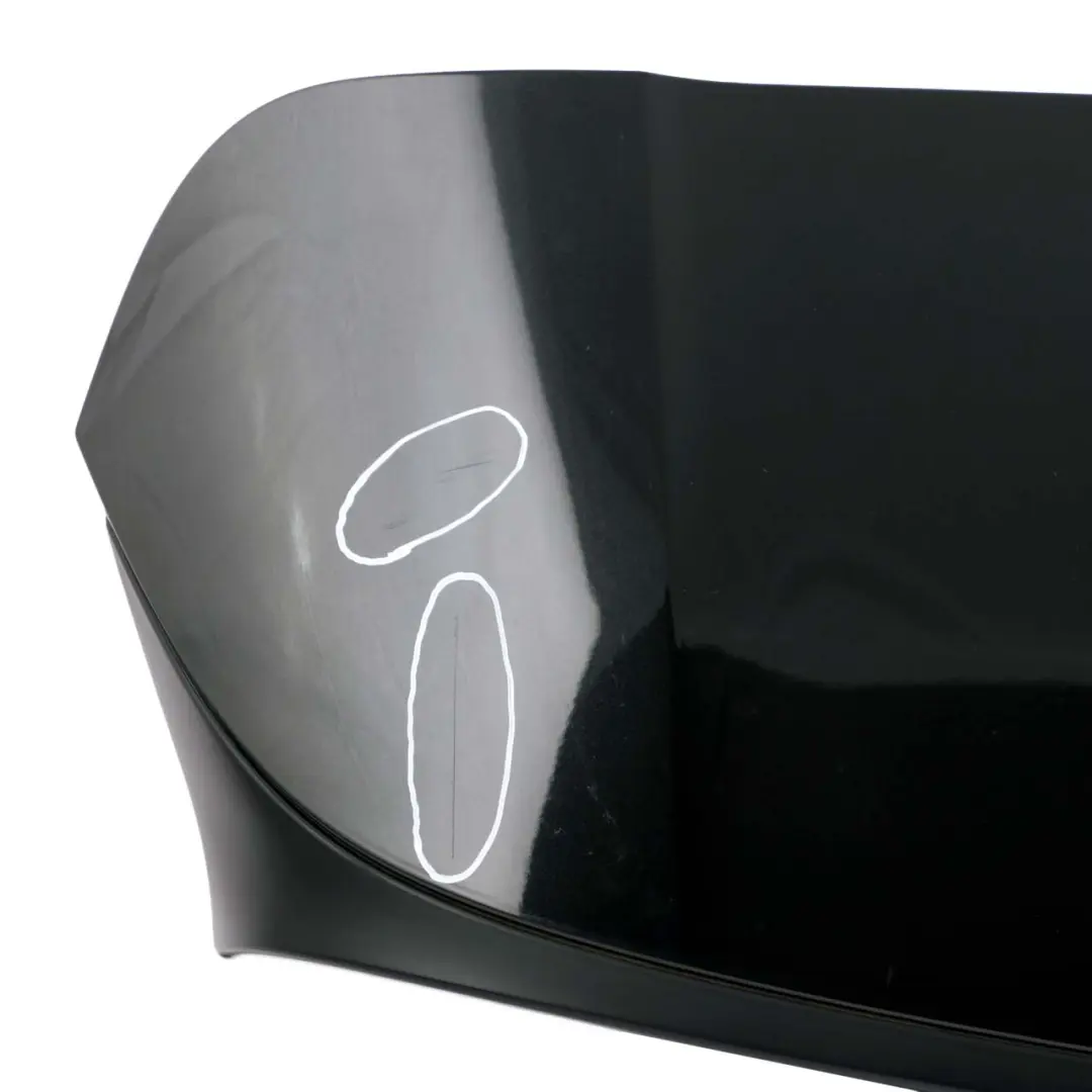 BMW X5 E70 2 Heckspoiler Oberschale Heckklapp Black Sapphire Schwarz - SKU 0430325-BS2 - Teilenummer 0430325