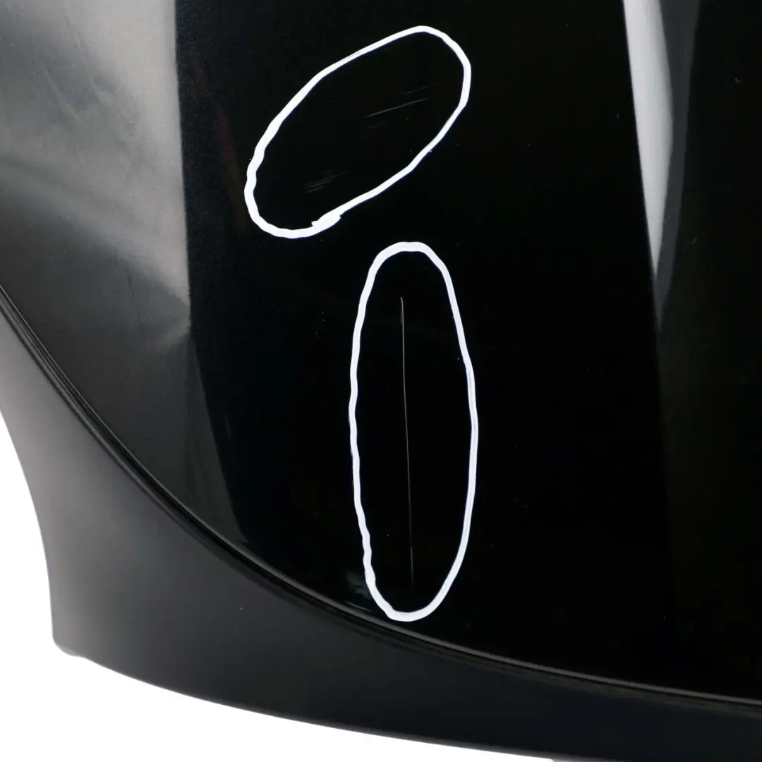 BMW X5 E70 2 Heckspoiler Oberschale Heckklapp Black Sapphire Schwarz - SKU 0430325-BS2 - Teilenummer 0430325
