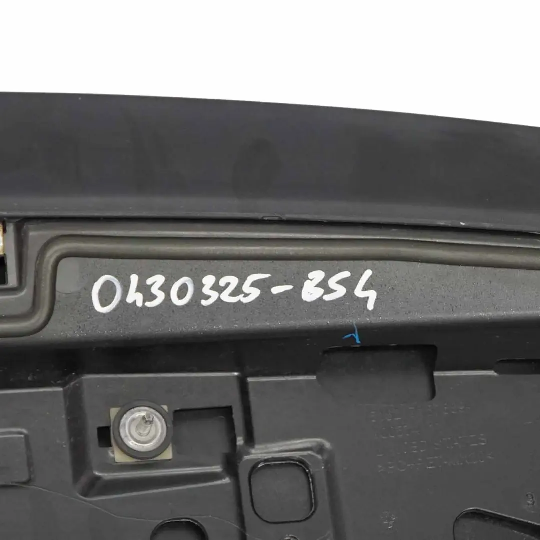 BMW X5 E70 Aile superieure spoiler arriere Noir Saphir Metallise 475 - SKU 0430325-BS4 - Numéro de pièce 0430325