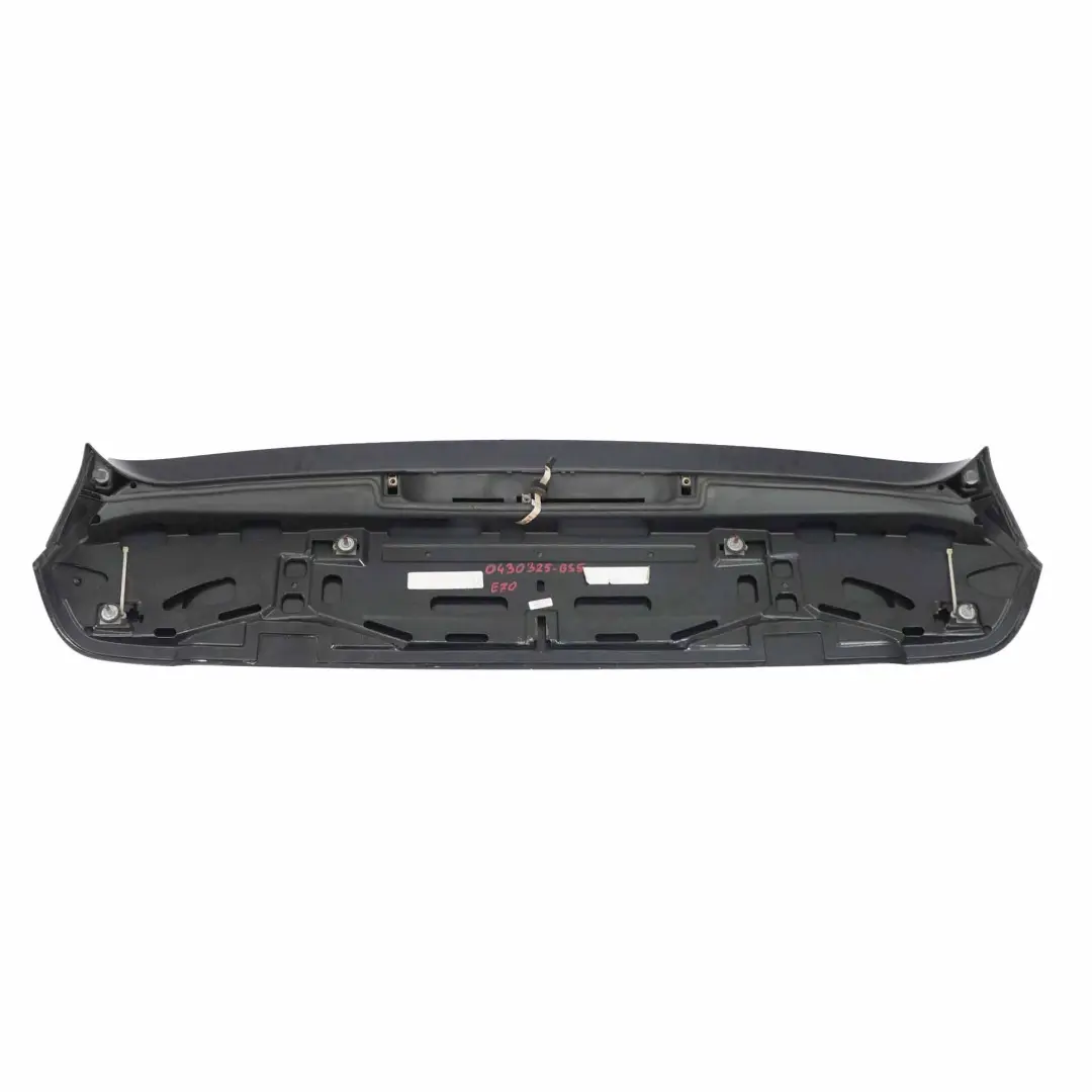 BMW X5 E70 Spoiler Trasero Superior Zafiro Negro Metalizado - 475 - SKU 0430325-BS5 - Número de pieza 0430325