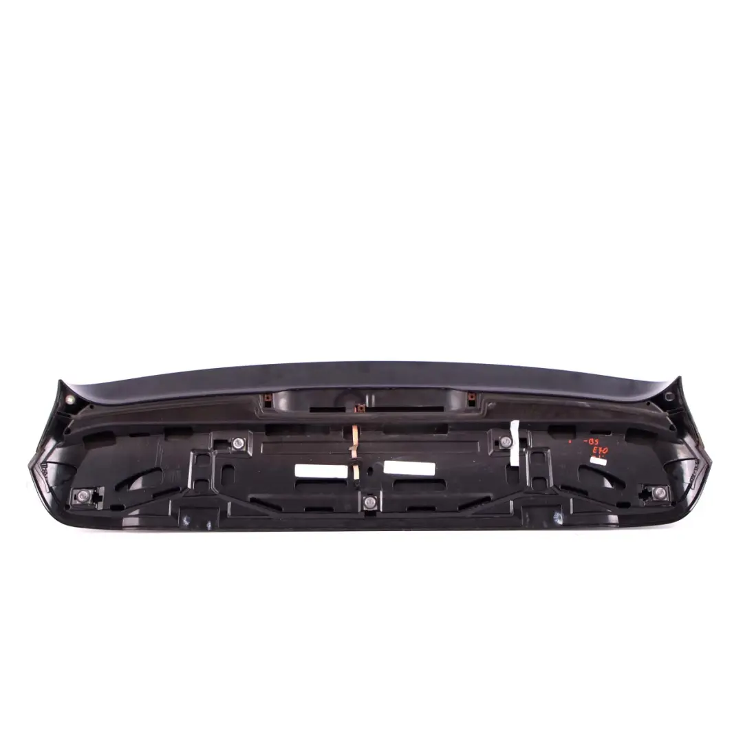 BMW X5 E70 Rear Spoiler Upper Aerial Black Sapphire Metallic - 475 7157689 - SKU 0430325-BS - Part number 0430325