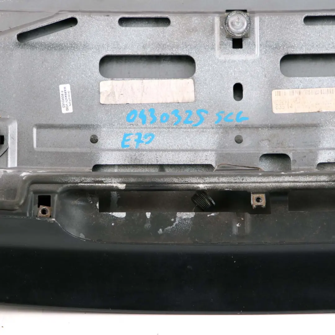 Spoiler Upper Aerial Spacegrau Metallic Space Grey A52 to BMW X5 E70 Rear with Part number 0430325 BMW X5 E70 Rear Spoiler Upper Aerial Spacegrau Metallic Space Grey A52 - SKU 0430325-SCG - Part number 0430325