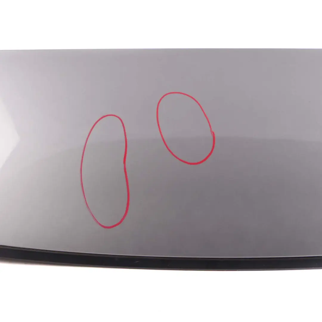 Alerón Trasero Superior Antena Gris Espacial Metalizado A52 para BMW X5 E70 con número de pieza 0430325 BMW X5 E70 Alerón Trasero Superior Antena Gris Espacial Metalizado A52 - SKU 0430325-SCG - Número de pieza 0430325