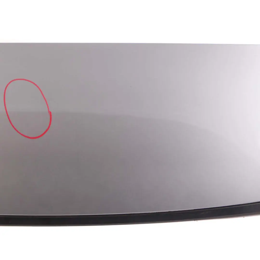 BMW X5 E70 Becquet Arrière Supérieur Antenne Spacegrau Métallique A52 - SKU 0430325-SCG - Numéro de pièce 0430325